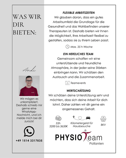 Wir bieten